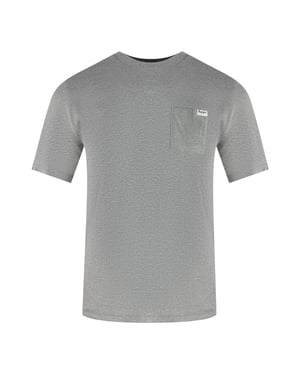 Camiseta Aquascutum Active Con Bolsillo Pequeño En Gris Claro