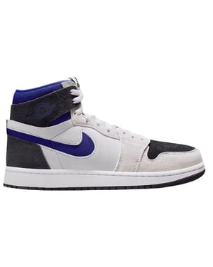 Zapatillas Nike Air Jordan 1 Zm Air Con Detalles En Azul Y Blanco
