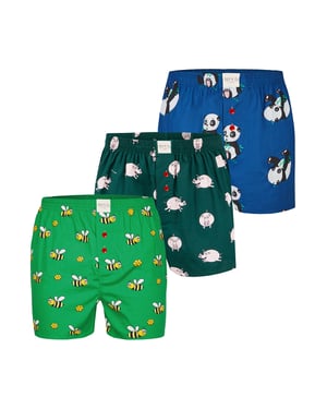 Boxer Americano FUN Motives 3-Pack