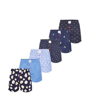Boxer Americano Prints 6-Pack