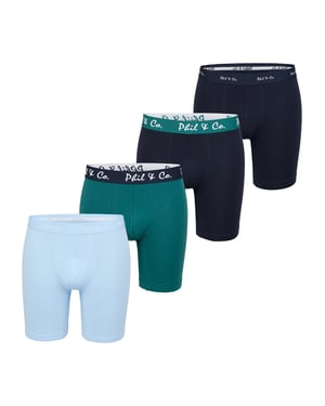 Calzoncillos Long Boxer 4-Pack