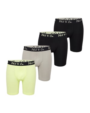Calzoncillos Long Boxer 4-Pack