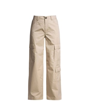 Pantalones Cargo De Pierna Ancha Beige Sun Kissed De Parajumpers