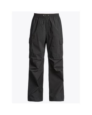 Pantalones Negros De Pierna Ancha Avice De Parajumpers