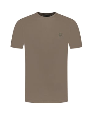 Camiseta Verde Con Forma De Águila Tonal De Lyle &amp; Scott
