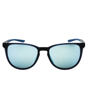 Gafas De Sol Nike Cool Down Con Lentes De Espejo Azul Y Negro Obsidiana Mate