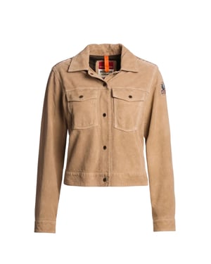 Chaqueta Beige Con Botones De Parajumpers