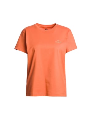 Camiseta Blanca Con Logo Canyon Sunset De Parajumpers
