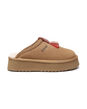 EVER AU Australia Mujeres Pantuflas de Piel de Oveja Caspian con Plataforma