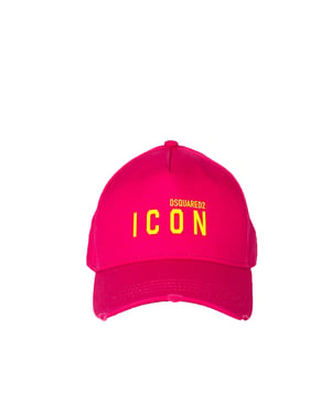 Dsquared2 Gorra de beisbol del hombre rosado
