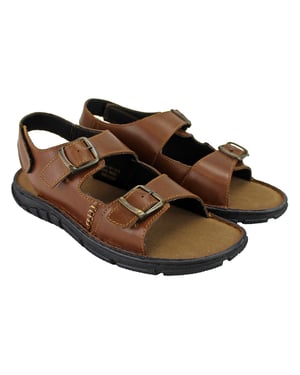 Sandalias de Cuero para Hombre de Verano en la Playa