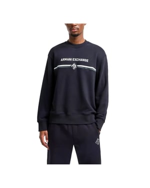 Sudadera de Armani Exchange para hombre con estampado de rombos