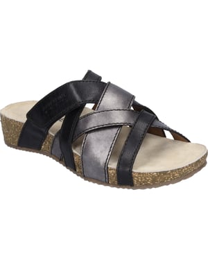 JOSEF SEIBEL Señoras Sandalia Tonga 74 en negro