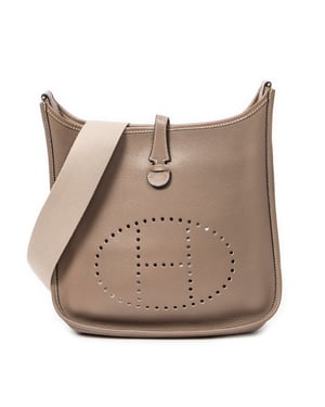 Hermès Evelyne I PM en Etoupe Piel de becerro