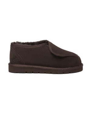 EVER AU Australia Hombres Pantuflas de Piel de Oveja Ajustables Mossy