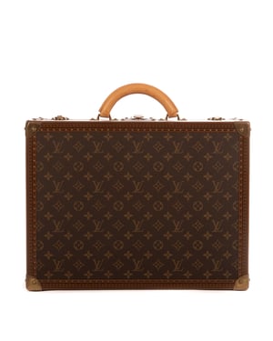 Louis Vuitton Trunk  en Marrón Lona recubierta