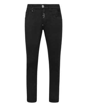 Vaqueros Skinny Fit Skull