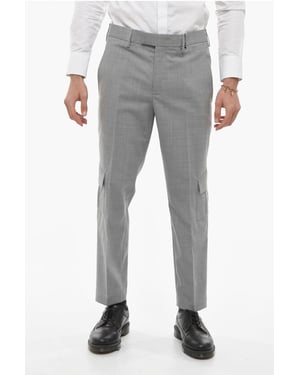 Pantalones cargo NATE de corte ajustado en gris