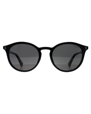 Polaroid Round Unisex Negro Gris Polarizado PLD 6233/S