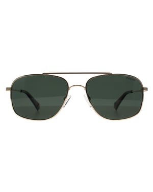 Polaroid Rectangle Hombre Verde Rutenio Oscuro Polarizadas PLD 6235/S/X