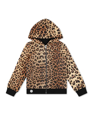 Sudadera Con Capucha Leopard
