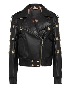 Bomber De Cuero