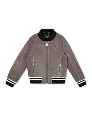 Bomber De Cuero Double B