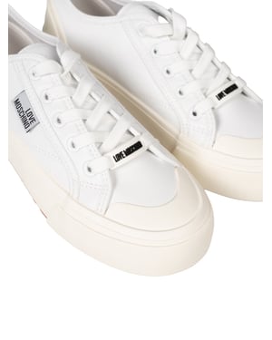 Love Moschino Zapatillas de mujer Blanco