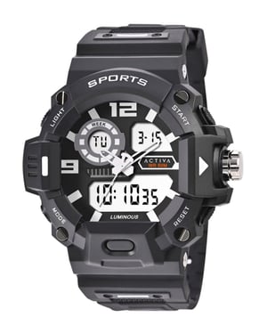 Activa X Invicta Digital ACW495-001 Reloj para Hombre Cuarzo  - 55mm