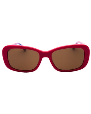 Gafas De Sol Love Moschino Con Montura Rosa Fucsia Y Lentes Marrones