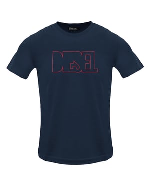 Camiseta Diesel Con El Logotipo Delineado Total Eclipse