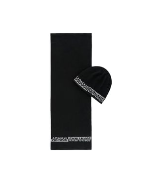 Bufanda de firma para hombre de Armani Exchange