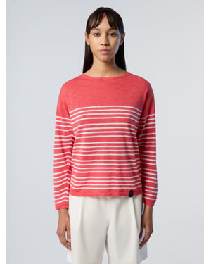 North Sails Sweater Striped crew-neck