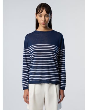North Sails Sweater Striped crew-neck