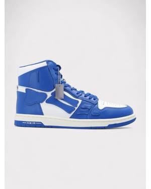 Amiri Skel Top Hi Azul/Blanco