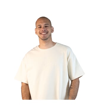 Camiseta Oversize Manga Corta 3900 para Hombre