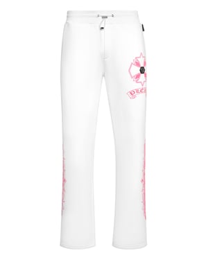 Jogger Pants Puffy Chrome Crest