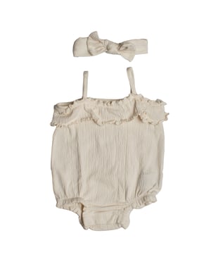 Conjunto de 2 Piezas Body y Diadema 875139 para Bebé Niña