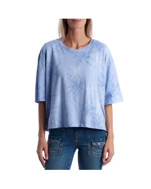 Camiseta Oversize Manga Corta 866972 para Mujer