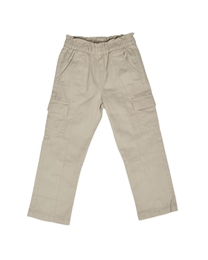 Pantalón Cargo con Cintura Elástica 741056 para Niña