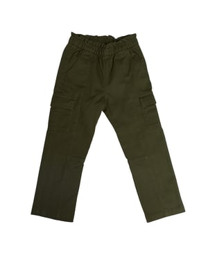 Pantalón Cargo con Cintura Elástica 741056 para Niña