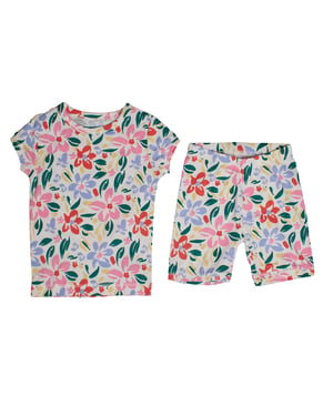 Pijama de Algodón Manga Corta 831657 para Niña