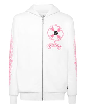 Zip Hoodie Puffy Chrome Crest
