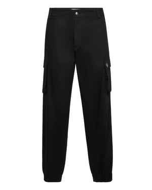 Straight Cargo Fit Trousers