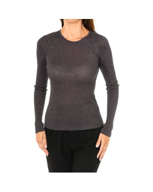 Jersey de Manga Larga y Obertura Trasera 3Y5M2A-5M1TZ para Mujer