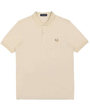 Polo Fred Perry Liso Color Avena