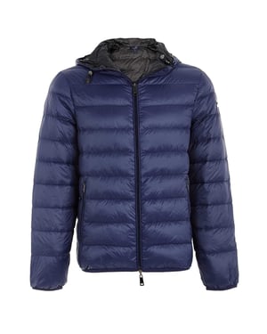 Chaqueta Reversible Azul Marino De Armani Jeans