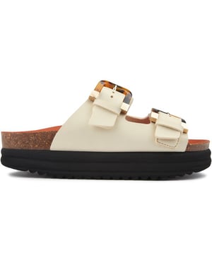 Sandalias Tortoiseshell con Plantilla Vegana V.gan de Ciruela