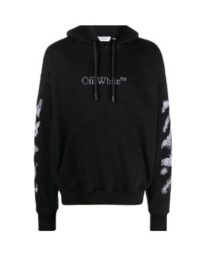 Sudadera Con Capucha Off-white Diags Bit Book Skate Negra