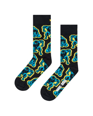 Calcetines de novedad para hombres Marvel Black Panther | Idea de regalo